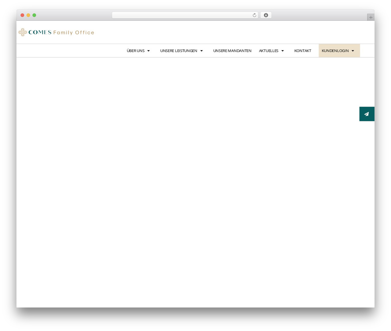 Hello Elementor WordPress theme - comes-familyoffice.de