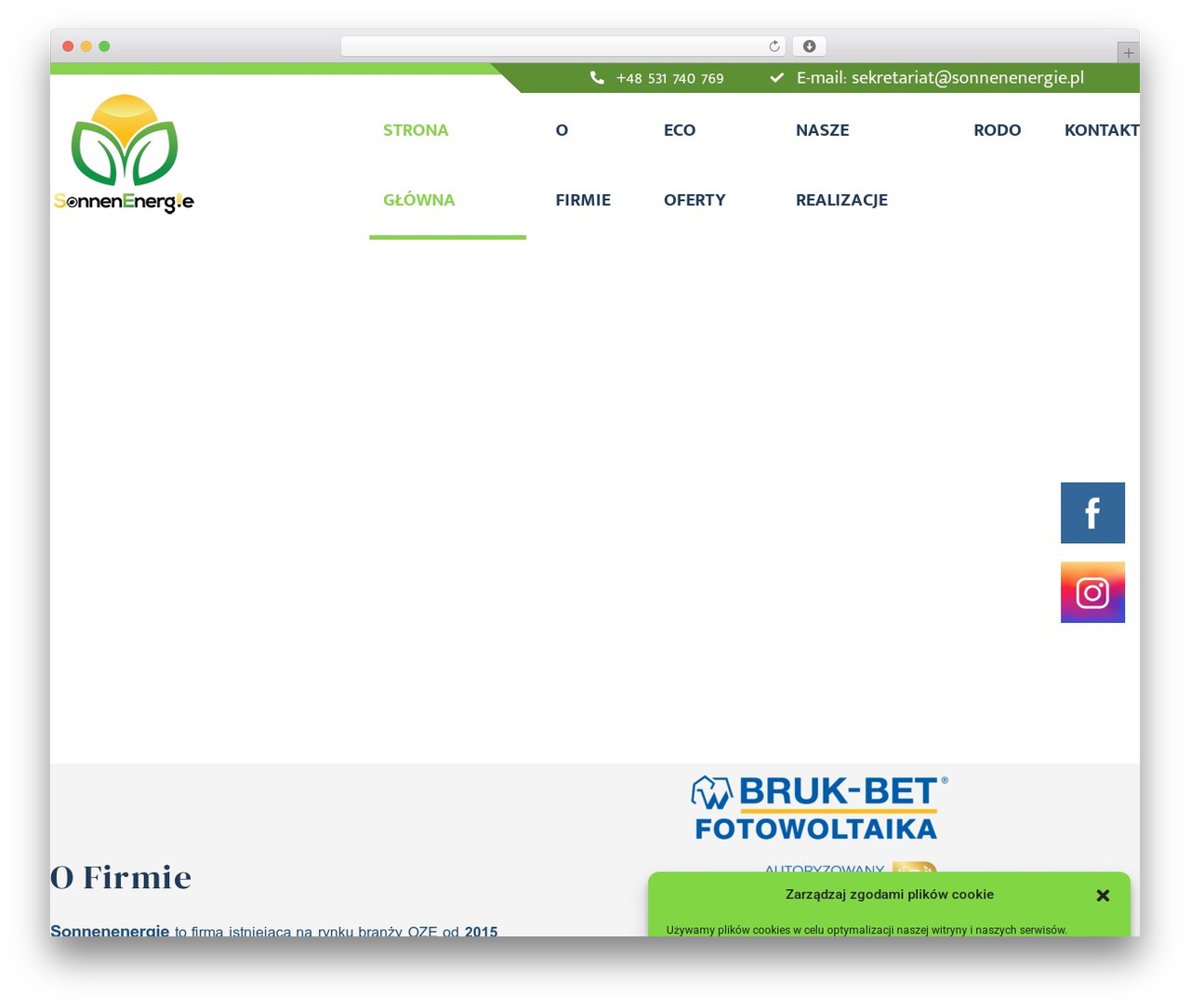 Indro WP theme - sonnenenergie.pl