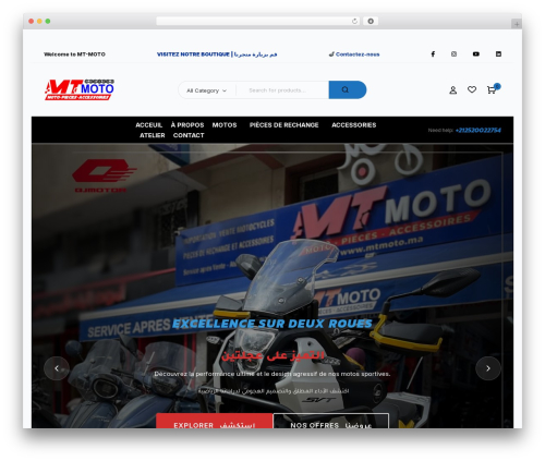 Wpbingo WordPress plugin - mtmoto.ma