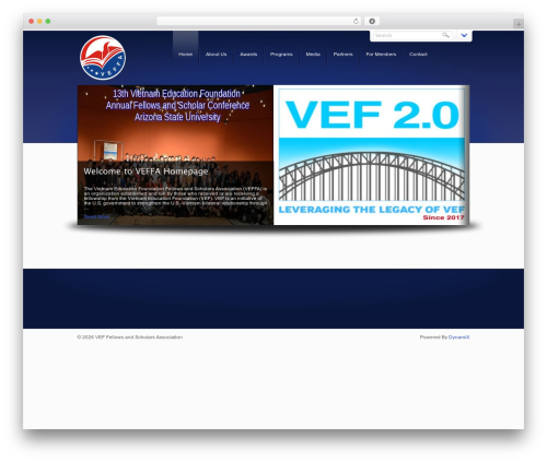 Theme WordPress DynamiX - veffa.org