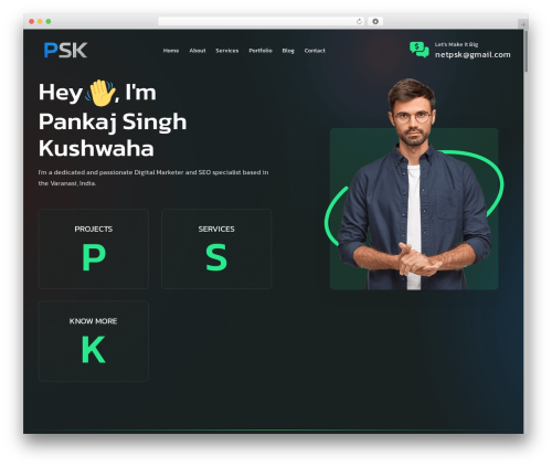 WordPress theme Ventix - netpsk.com