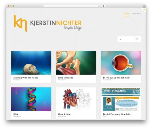 WordPress theme Coco - knichter.com
