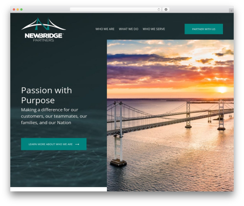 WordPress theme Consto - yournbpartners.com