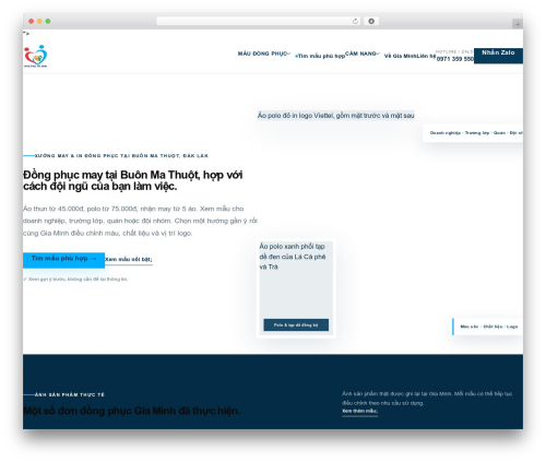 Contact link button WordPress plugin - dongphucgiaminh.com