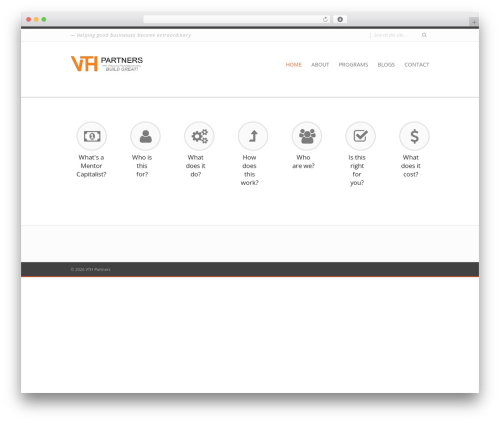WordPress theme Invicta - vthpartners.com