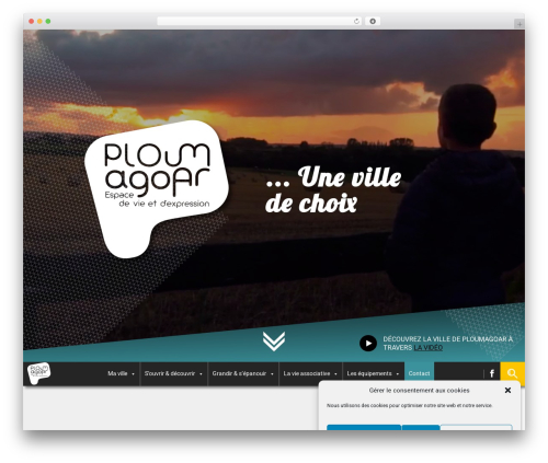 WordPress theme Le Studio - ville-ploumagoar.fr