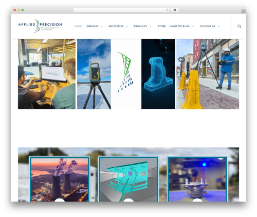 Applied Precision WordPress theme - appliedprecision.ca