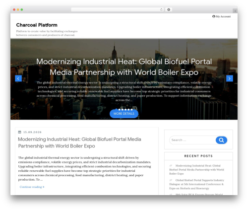 Easy Storefront WordPress store theme - ukrcharcoal.com