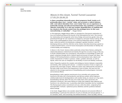 Farben Basic premium WordPress theme - vanessasafavi.net