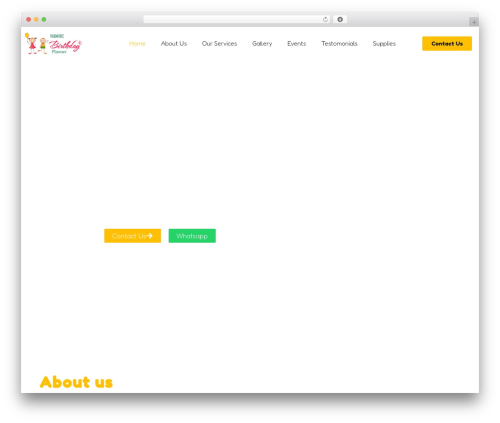 Hello Elementor best WordPress theme - thematicbirthdayplanner.com