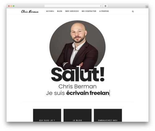 Impose shortcodes WordPress plugin - chrisberman.fr
