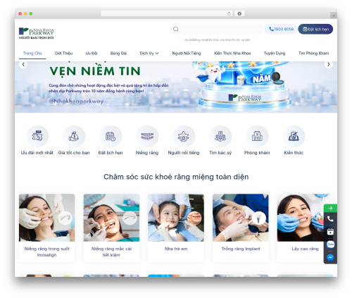 Mona theme theme WordPress - nhakhoaparkway.com
