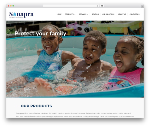 Plumbit WordPress theme - sonapra.co