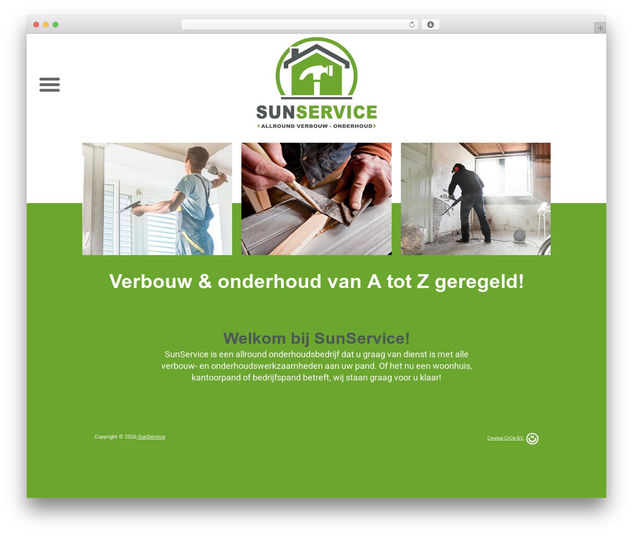 Responsive free WordPress theme - sunservice.nl Responsive free WordPress theme - sunservice.nl