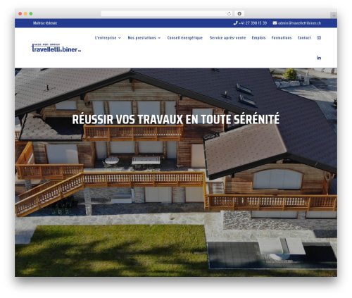 Divi mobile WordPress plugin - travellettibiner.ch