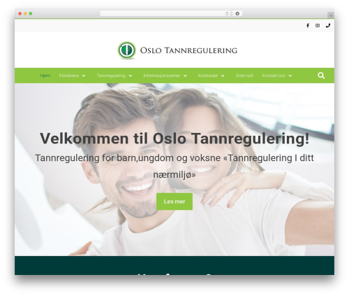 Theme WordPress Flex - oslo-tannregulering.no