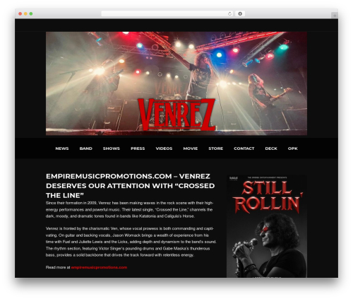 Wolf widgets pack WordPress plugin - venreztheband.com