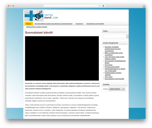 Theme WordPress Kangaroo - versoband.com