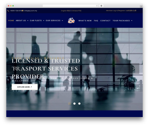 Theme WordPress LimoDrive - aj.com.my
