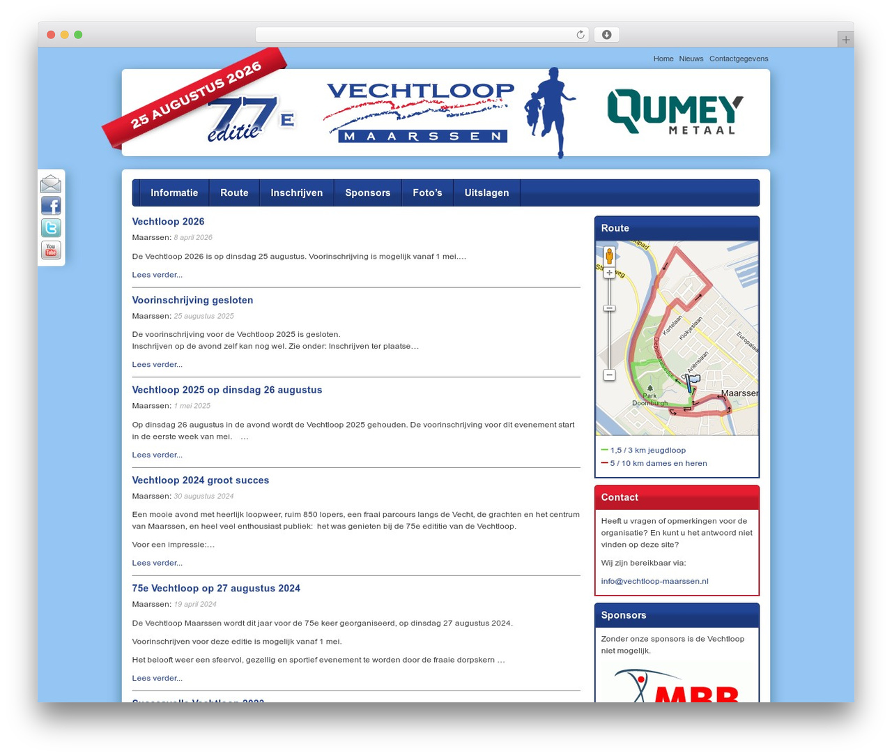Theme WordPress Vechtloop - vechtloop-maarssen.nl Theme WordPress Vechtloop - vechtloop-maarssen.nl