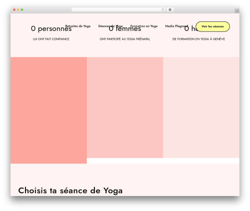 Theme WordPress Yoku - yogaveda.ch
