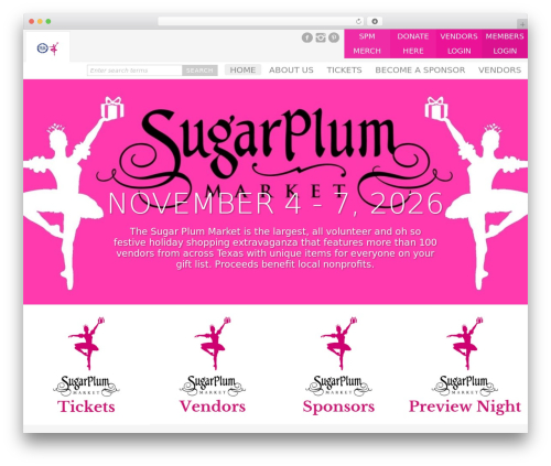 WordPress theme DC Global - sugarplummarket.com