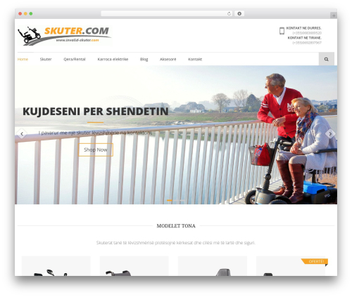 WordPress theme WP Store - invalid-skuter.com