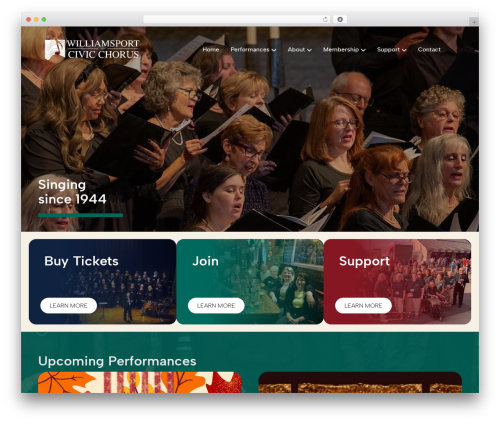 Beaver Builder Theme theme WordPress - williamsportcivicchorus.org