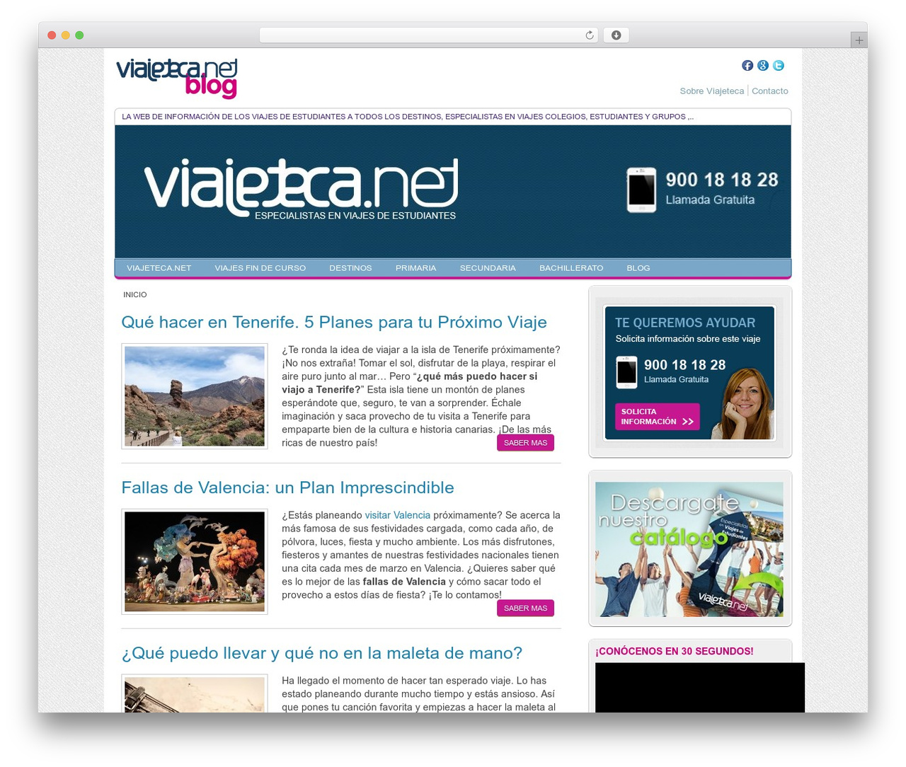 Cloud WordPress blog theme - viajes-estudiantes.com Cloud WordPress blog theme - viajes-estudiantes.com