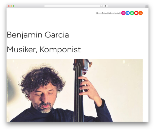 Fork WordPress theme - benjamin-garcia.de