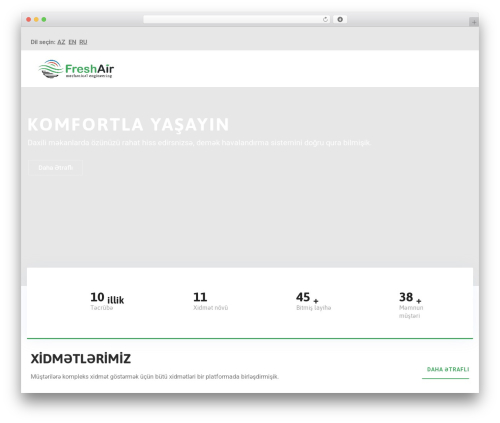 Greenly addons WordPress plugin - freshair.az