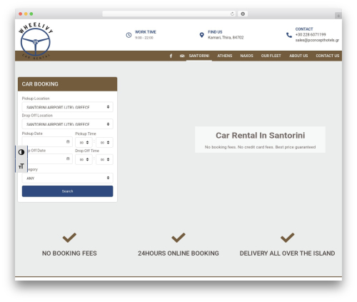 VikRentCar Car Rental Management System (vikrentcar) free WordPress plugin - www.wheelivy.com