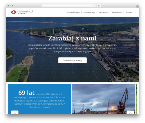 otl WordPress website theme - otlinwestor.pl