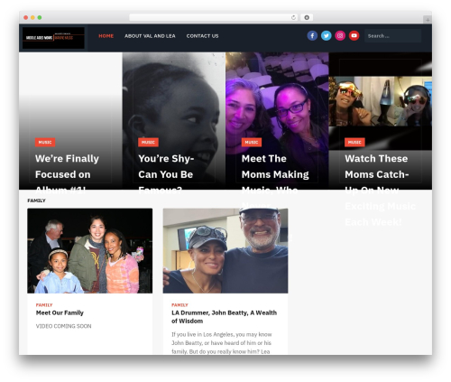 Sidebar WordPress theme - mmpowerof2.com