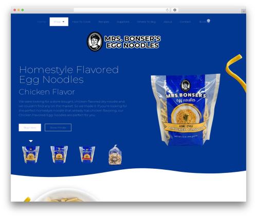 Theme WordPress Hello Elementor - bonsersnoodles.com