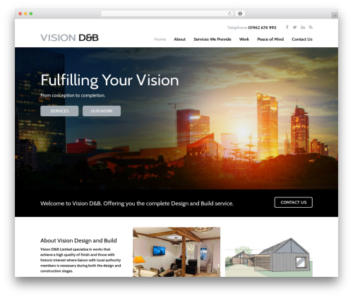 Vision D&B Theme theme WordPress - vdab.co.uk