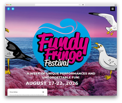 WordPress theme Beaver Builder Theme - fundyfringefestival.com
