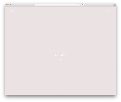 WordPress theme Cache - cachespa.co.uk