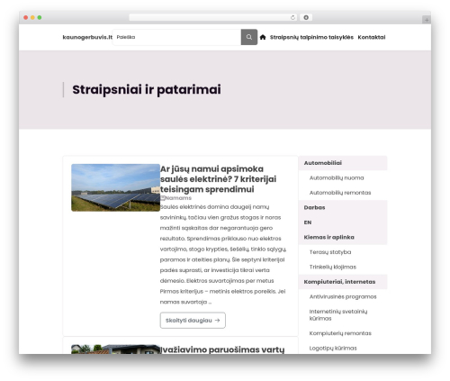 Popular Posts by Webline (popular-posts-by-webline) free WordPress plugin - kaunogerbuvis.lt