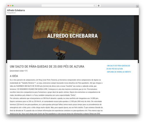 Best WordPress theme Bulk - alfredoechebarra.com