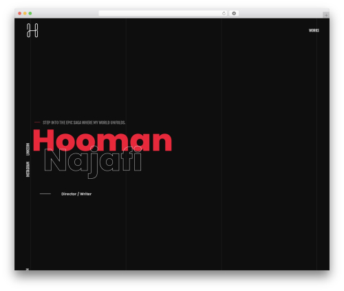 Brabus theme WordPress - hoomannajafi.com