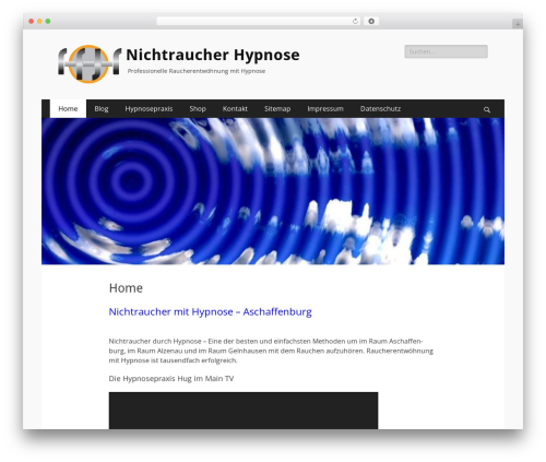 Catch Responsive WordPress theme design - nichtraucher-hypnoseinstitut.de