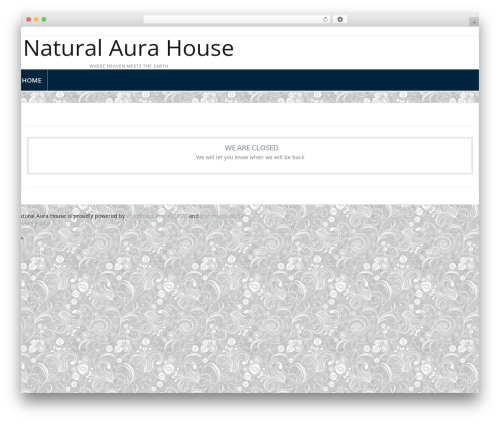 cherry theme WordPress - naturalaurahouse.com