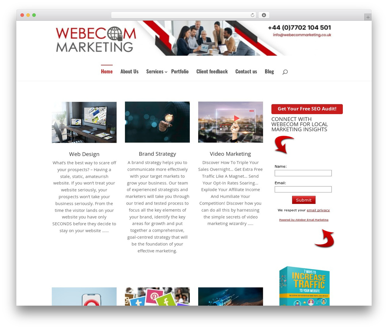 Divi theme WordPress - webecommarketing.co.uk