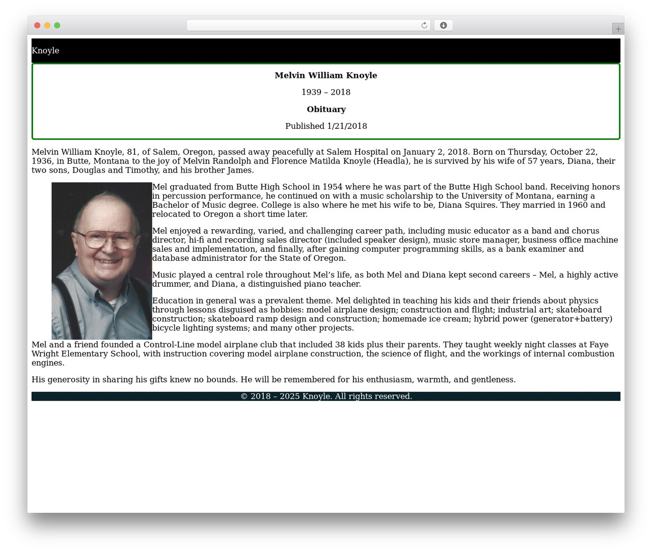 Etch Theme WordPress theme - knoyle.org Etch Theme WordPress theme - knoyle.org