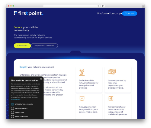 FirstPoint WordPress website theme - firstpoint-mg.com