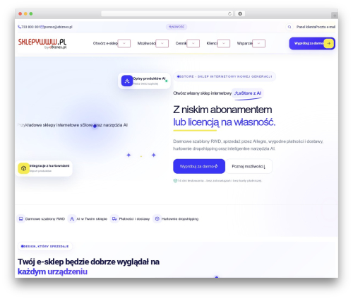 Hello Elementor WordPress theme - sklepywww.pl