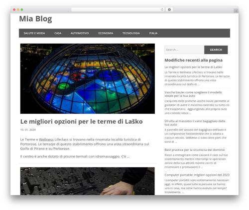 Minimize WordPress theme design - non-russare.com