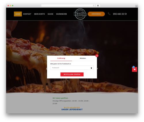 Woo exfood WordPress plugin - harlin.ch