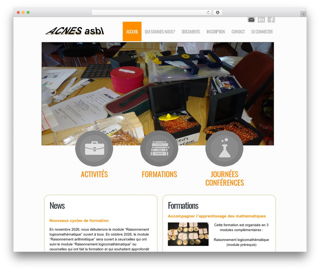 Private Theme top WordPress theme - acnes.be
